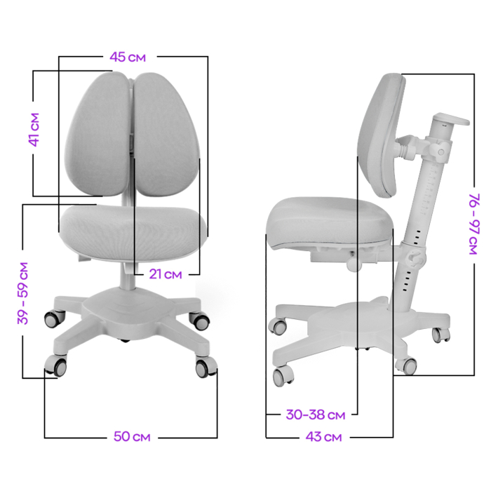 Характеристики Детское кресло Anatomica Armata Duos Характеристики Детское кресло Anatomica Armata Duos
