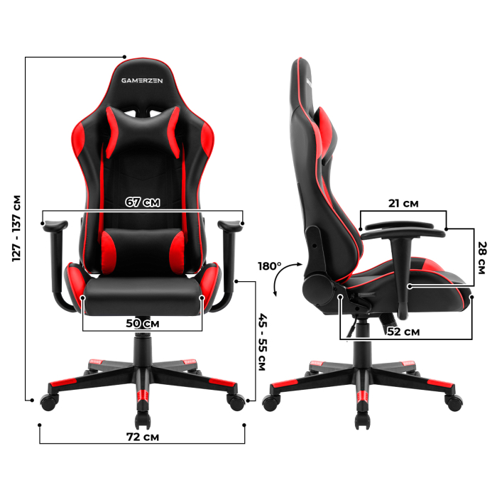 Характеристики Игровое кресло Gamerzen Ultra Характеристики Игровое кресло Gamerzen Ultra
