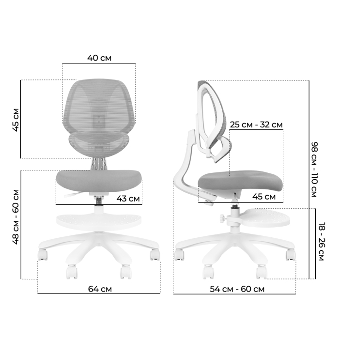 Характеристики Детское кресло Anatomica Farang